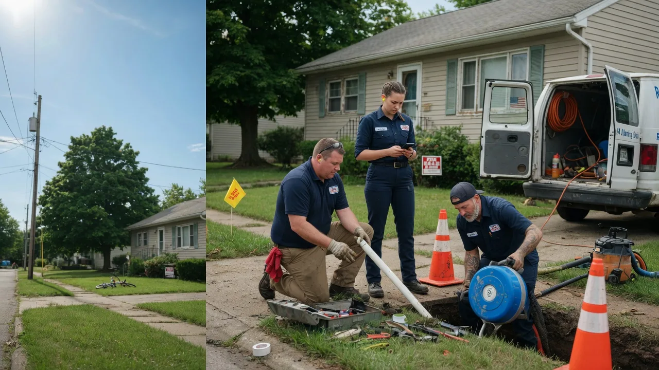 Sewer Line Repair in Westville, OK near me